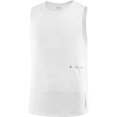 Salomon Cross Run Tank GFX M - férfi (White) kép