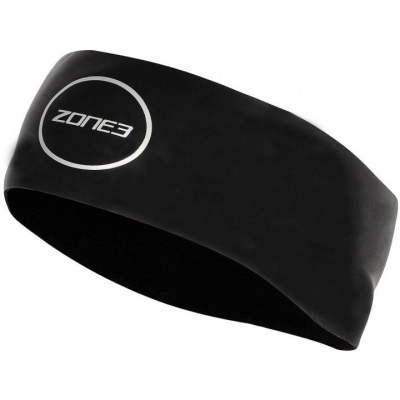 Zone3 Neoprene Headband - Black/White (Black/White) kép