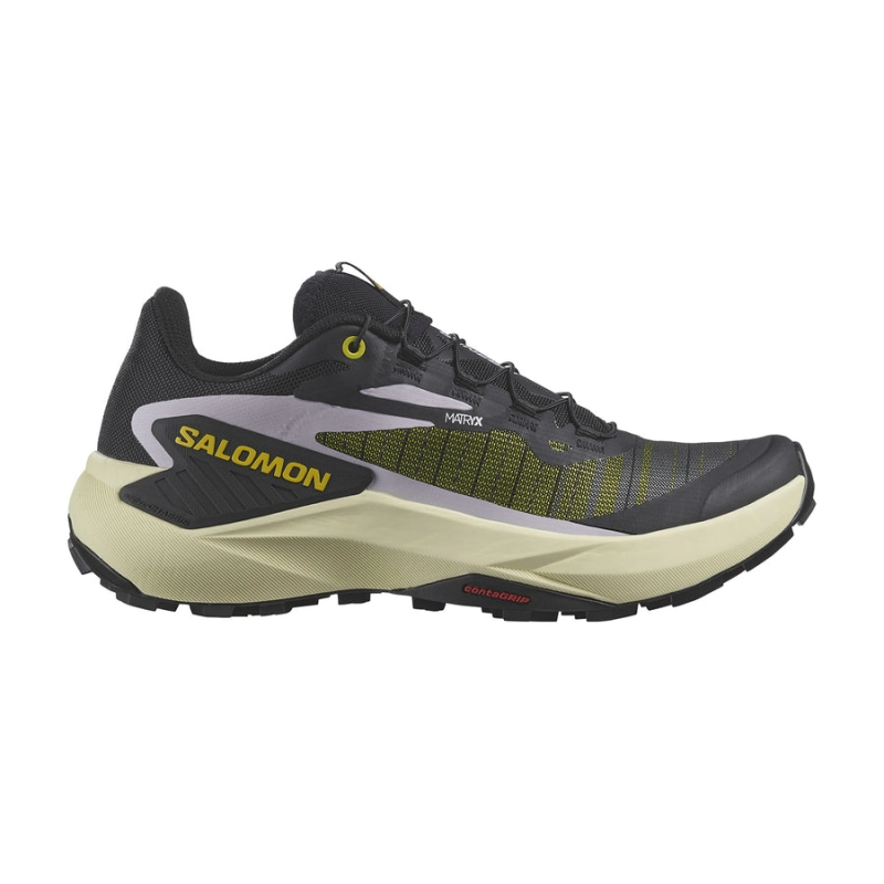 Salomon Genesis W - női (Black/Sulphur/Opetal)