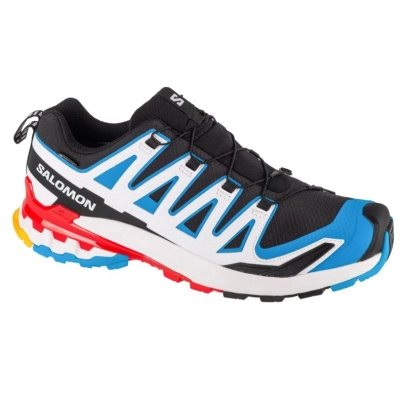 Salomon XA Pro 3D v9 GTX - férfi (Black/White/Transcend Blue) kép