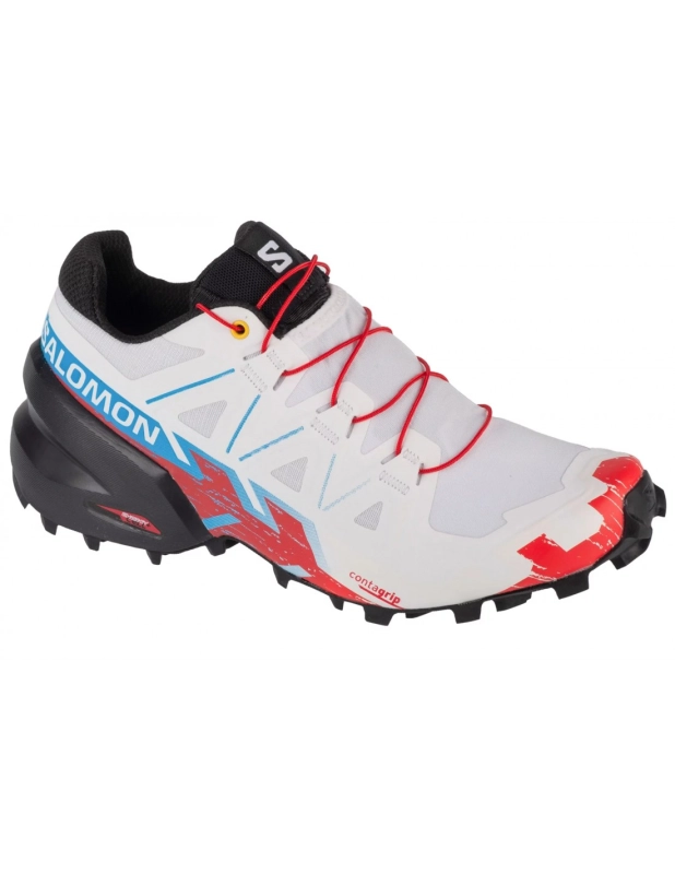 Salomon Speedcross 6 W - női (White/Black/Fiery Red)