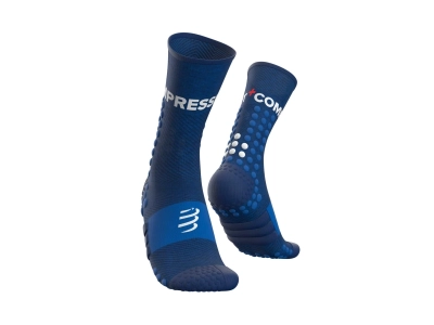 CompresSport Ultra Trail Socks - Blue Melange (501) kép