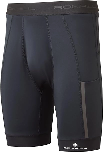 Ronhill Tech Stretch Ultra 8 Short - AllBlack - férfi (009)