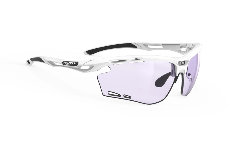 Rudy Project Propulse White Gloss - ImpactX 2 Laser Purple