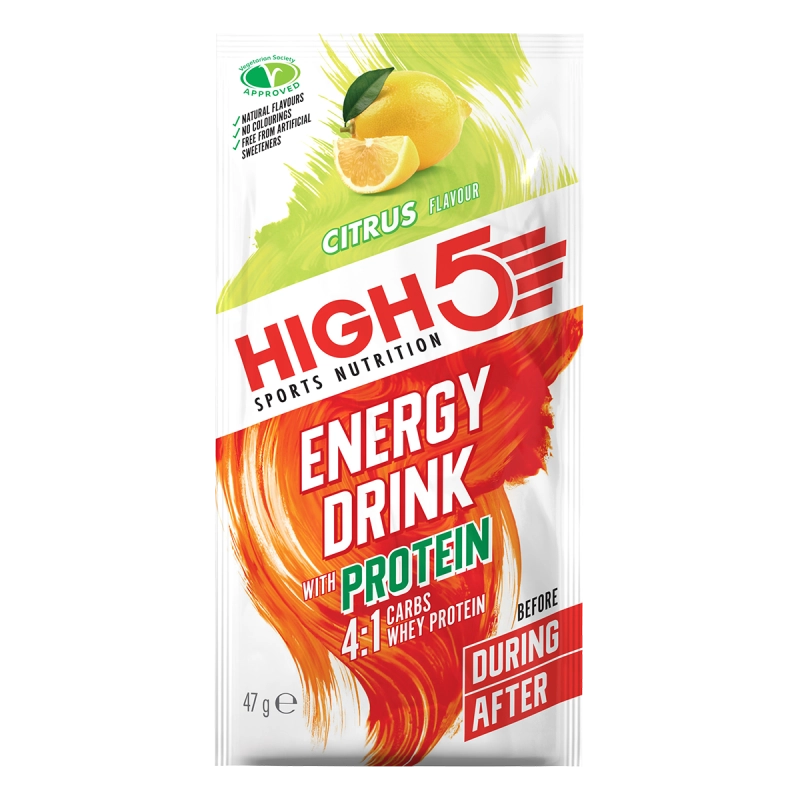 High5 4:1 Energy Drink with Protein 47g Citrom