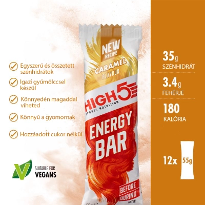 High5 - Energy Bar - Karamell kép