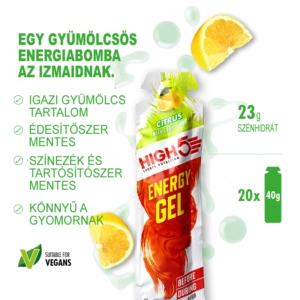 High5 Energy Gel Citrus kép