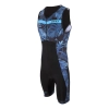 Zone3 Men's Activate+ Tropical Palm Sleeveless Trisuit - férfi (03)