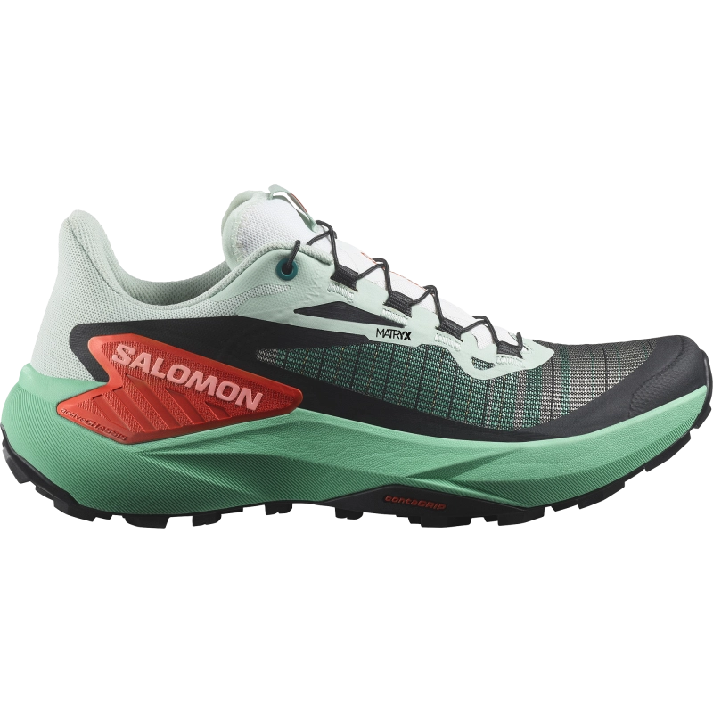 Salomon Genesis W - női (Bay/Electric Green/Cherry Tomat)