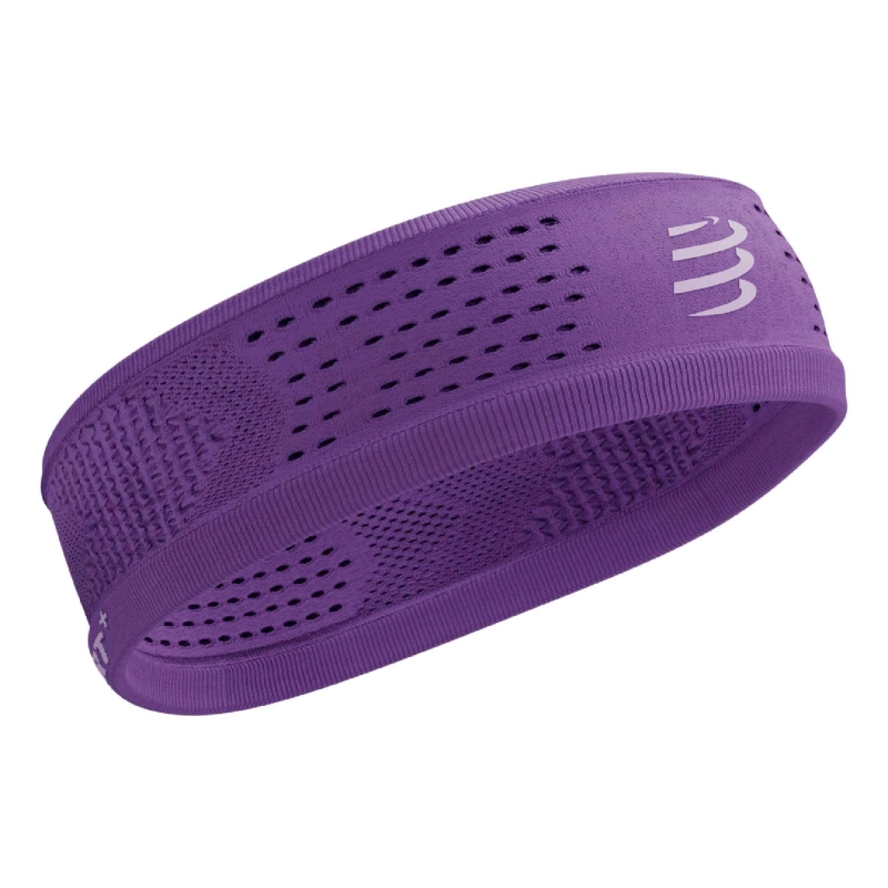 CompresSport Thin Headband On/Off (Lilac)