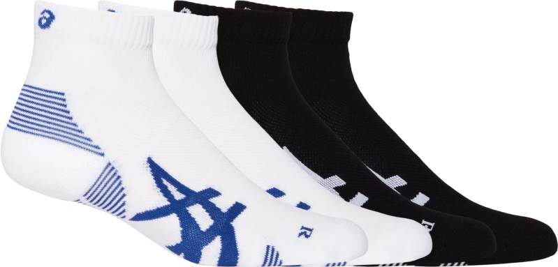 Asics 2PPK Cushion Run Quarter Sock (001)