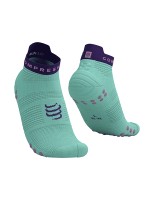 CompresSport Pro Racing Socks V4.0 Low (Shell Blue/Purple) kép