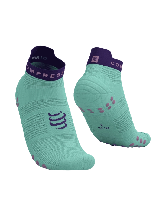 CompresSport Pro Racing Socks V4.0 Low (Shell Blue/Purple)