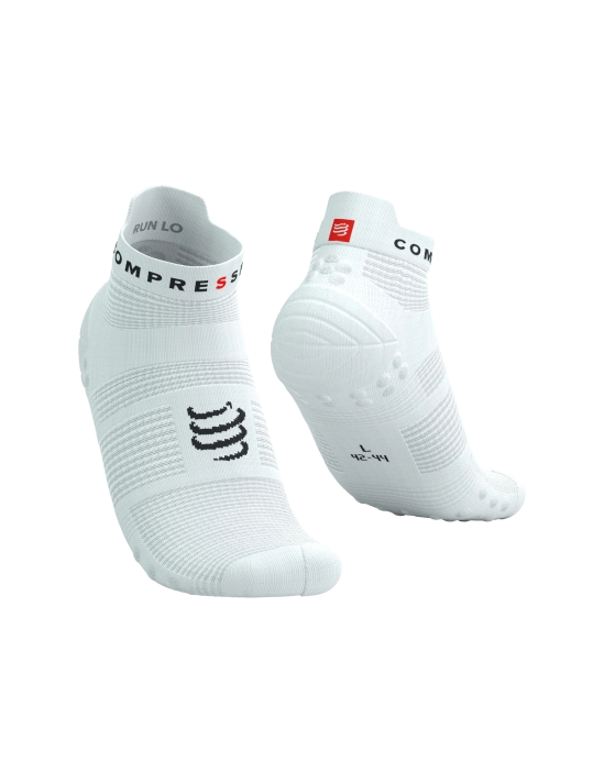 CompresSport Pro Racing Socks V4.0 Low (White/Black)