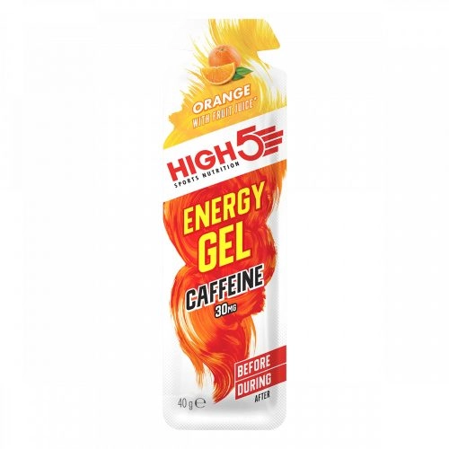 High5 Energy Gel Caffeine 38g Narancs