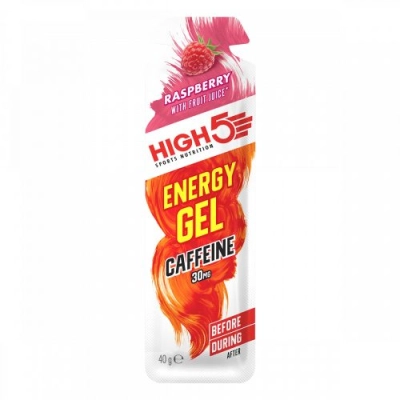 High5 Energy Gel Caffeine 38g Málna kép