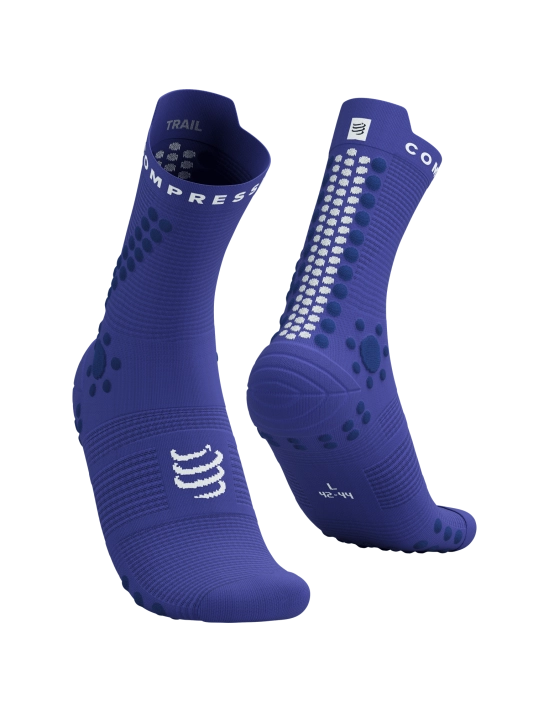 CompresSport Pro Racing Socks V4.0 Trail - Dazz Blue/Blues