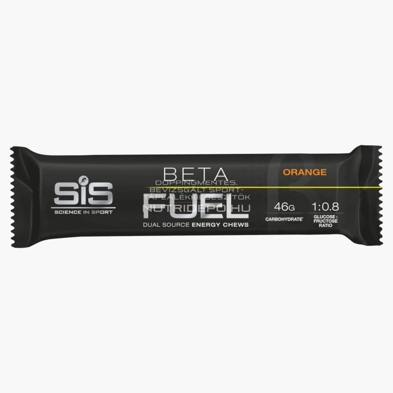 SiS SiS Beta Fuel energia rágószelet (narancs)