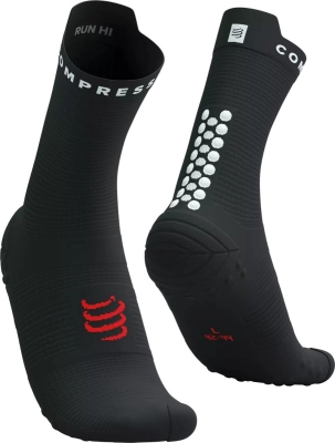 CompresSport Pro Racing Socks v4.0 High - Black/White kép