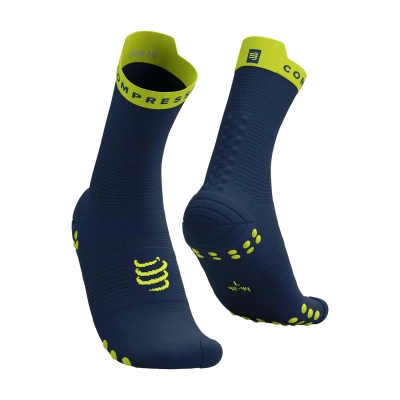 CompresSport Pro Racing Socks v4.0 High - Blues/Green Sheen kép