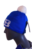 Knitted Beanie with Pompom thumbnail