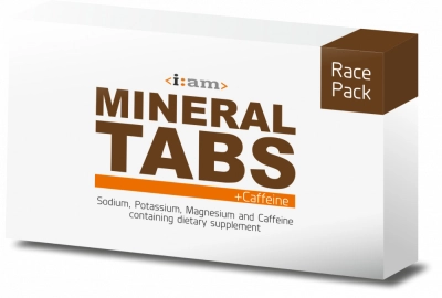 i:am Mineral Tabs Race Pack +Caffeine - (20 tabl) kép