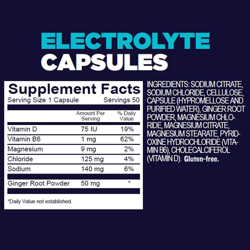 GU – Roctane Electrolyte Capsules-50 tabl