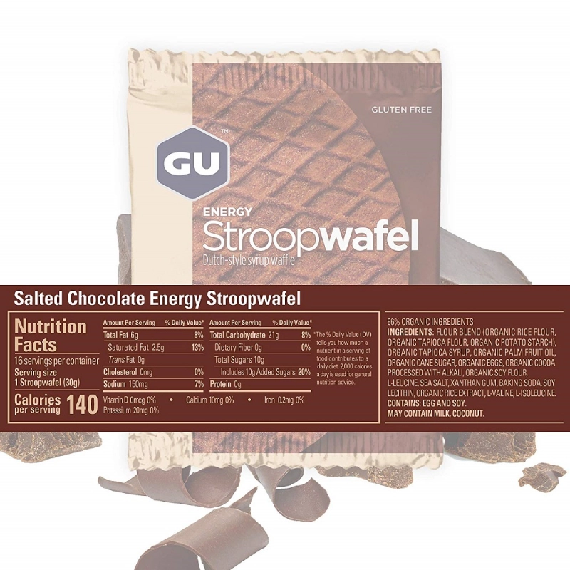GU – Stroopwafel-30g-Salted Chocolate