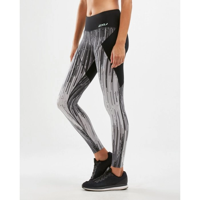 2XU Mid-Rise Splice Compression Tights