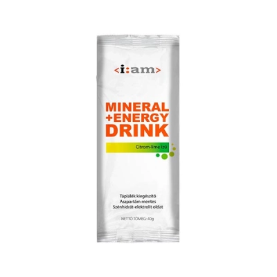 i:am Mineral + Energy Drink - Lemon/Lime(40g) kép
