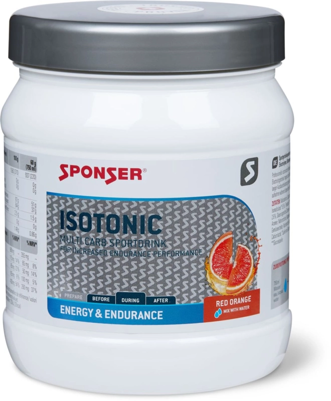 Sponser Energy Isotonic-1000g-Vérnarancs