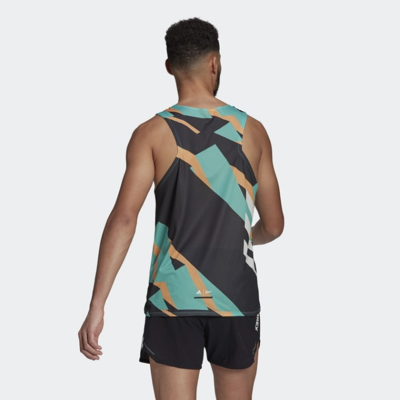 Adidas AGR Singlet GFX - férfi (ACIMIN)