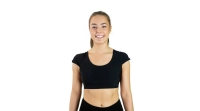Posture Posture Sports Top - női (Black) thumbnail