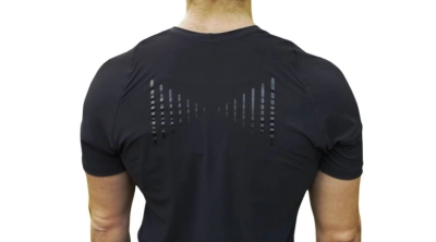 Posture Reminder T-Shirt - férfi (Black) kép