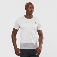 Salomon Sense Tee - férfi (White/Black/Alloy) thumbnail