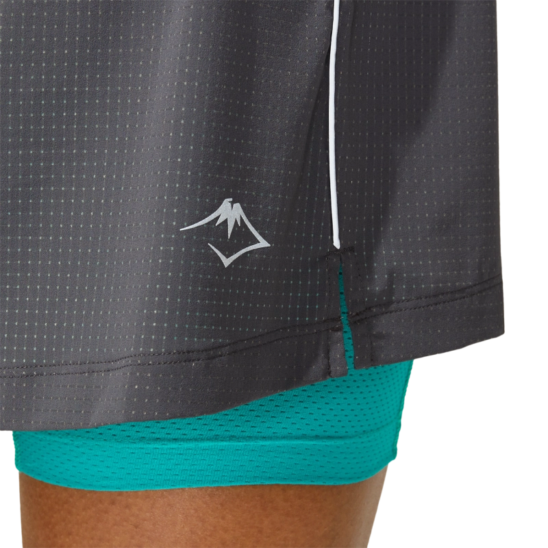 Asics Fujitrail Skort - női (Graphite Grey/Baltic Jewel)