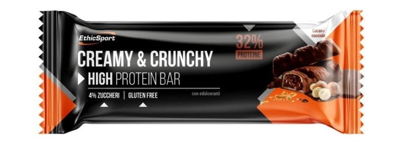 EthicSport High Protein Creamy & Crunchy – (Dchocolate-Hazelnut) kép