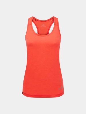 Ronhill Life Tencel Vest - női (Hot Coral Marl) kép