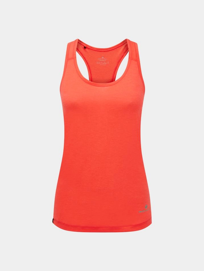 Ronhill Life Tencel Vest - női (Hot Coral Marl)