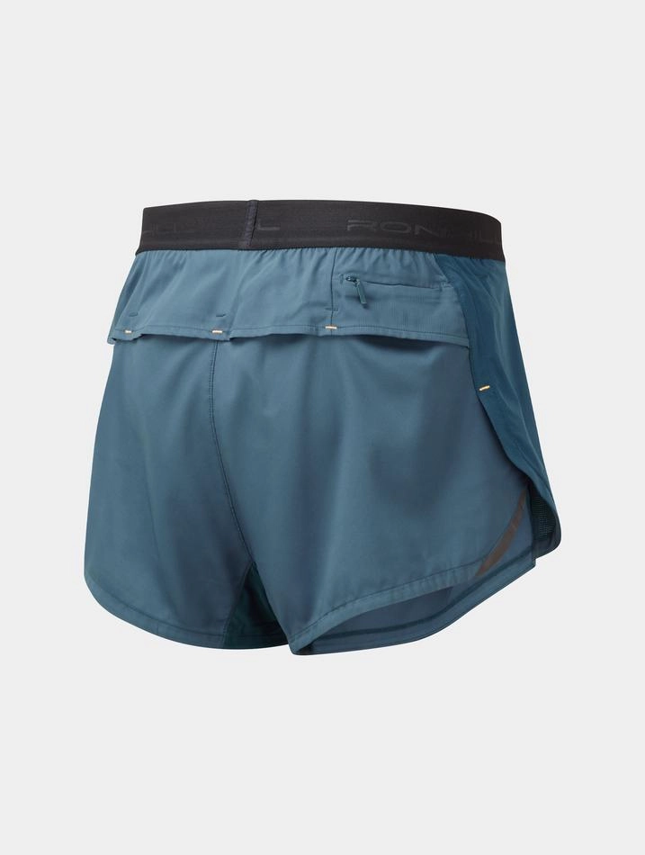 Ronhill Tech Revive Racer Short - férfi (Peacoat/NPeach)