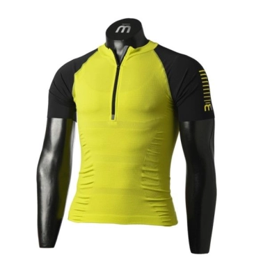 Mico Half SLVS Zip Neck Shirt M1 Trail - férfi (504) kép