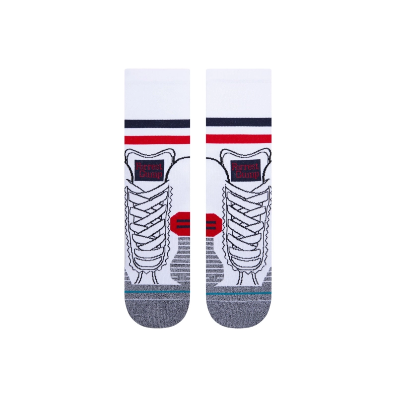 Stance RUN FORREST RUN -  (White)