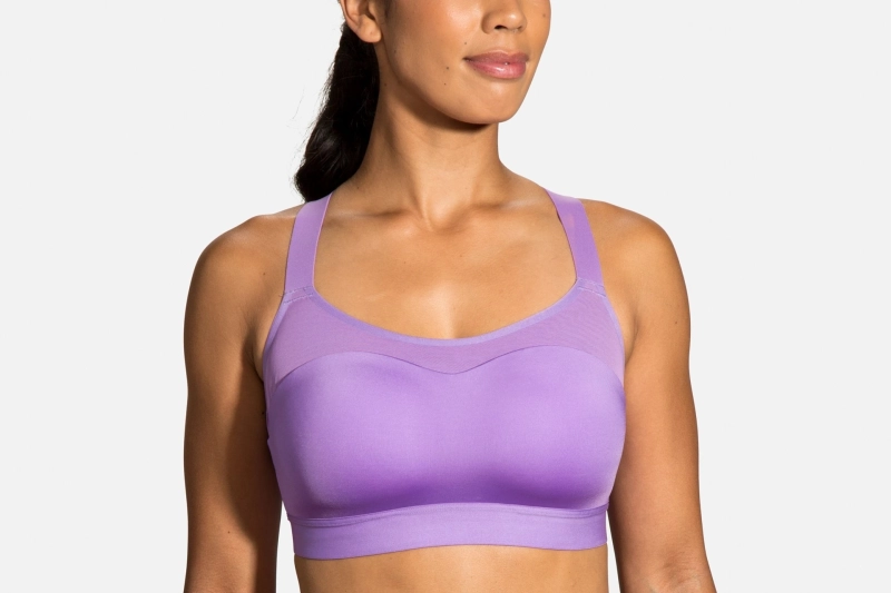 Brooks Dare Racerback Run Bra - női (Heliotrope)