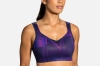 Brooks Drive Convertible Run Bra - női (Matrix Navy Print)