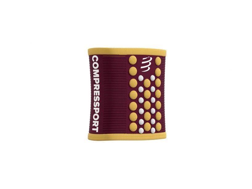 CompresSport Sweatbands 3D.Dots (ZINFANDEL/HONEY)