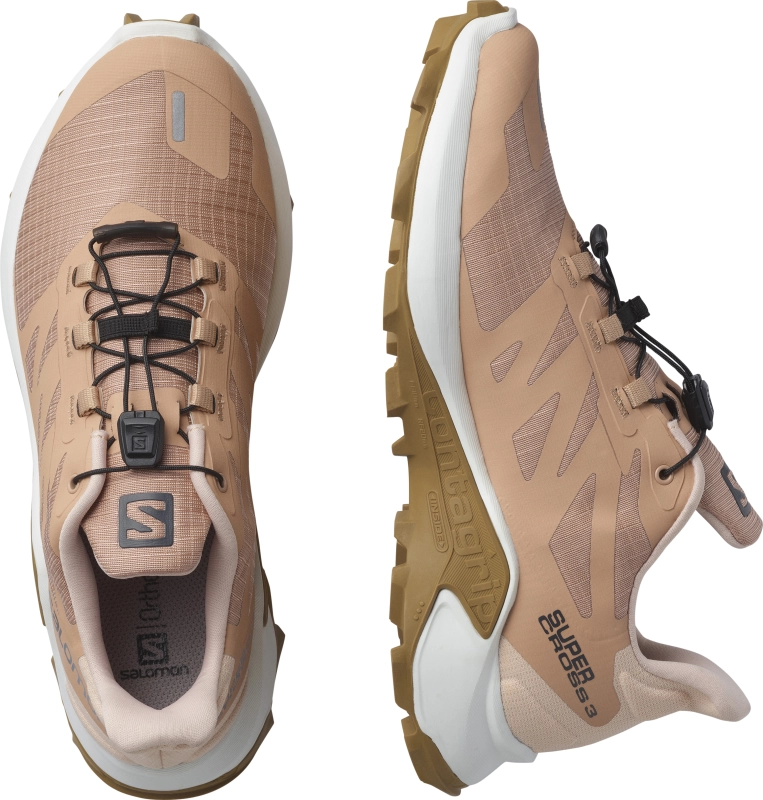 Salomon Supercross 3  - női (Sirocco/White/Cumin)