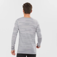 Salomon Camo LS Tee - férfi (Alloy) thumbnail