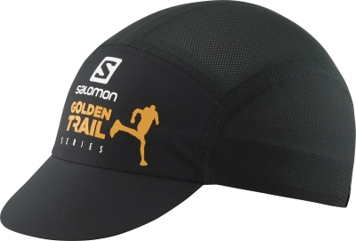 Salomon CAP AIR LOGO CAP Golden Trail -  (Black) kép