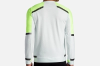 Brooks Carbonite Long Sleeve - férfi (IcyGrey/Nightlife) thumbnail