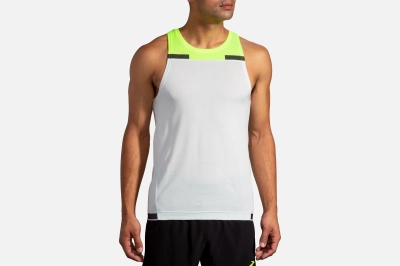 Brooks Carbonite Tank - férfi (Icy Grey/Nightlife Jacquard) kép